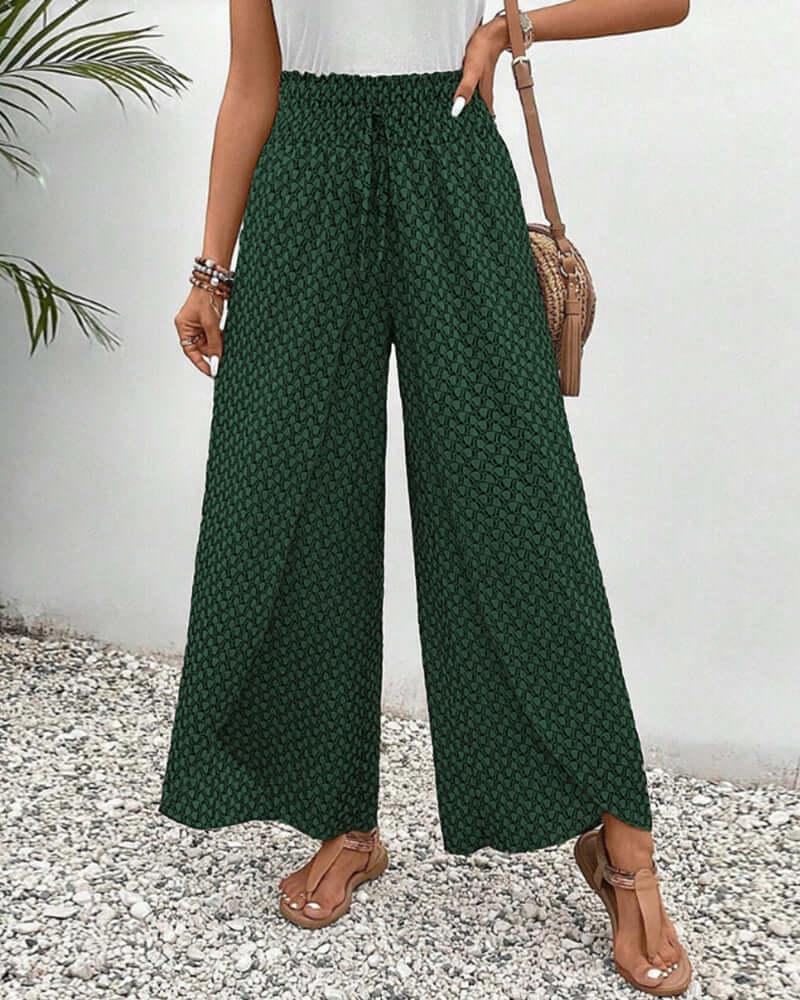 Elle | Elastic trousers