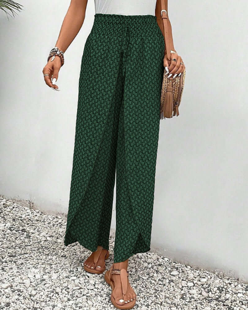 Elle | Elastic trousers