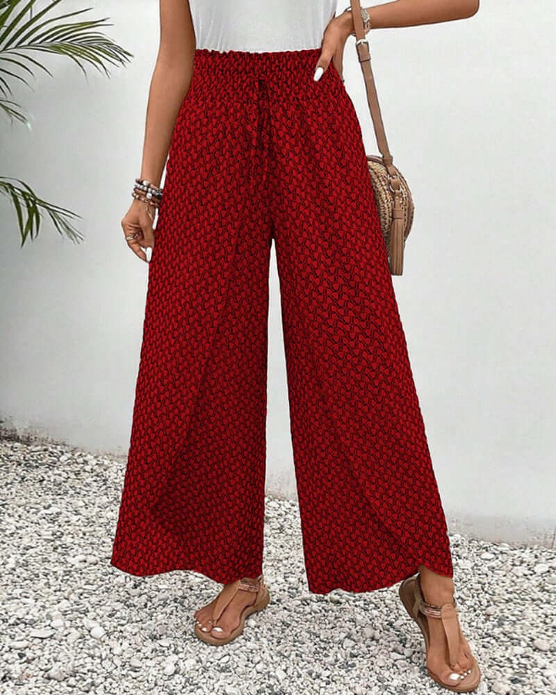 Elle | Elastic trousers