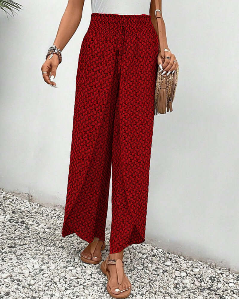 Elle | Elastic trousers