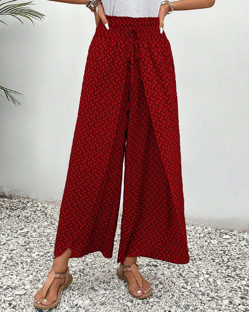 Elle | Elastic trousers