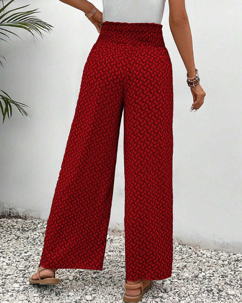 Elle | Elastic trousers