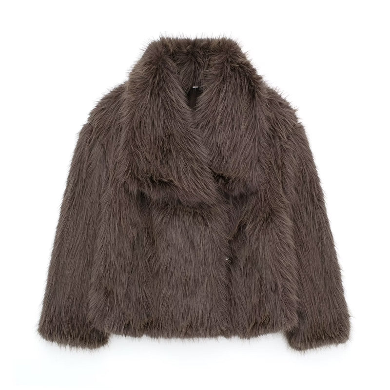 ELLA™ | Luxury Faux Fur Coat