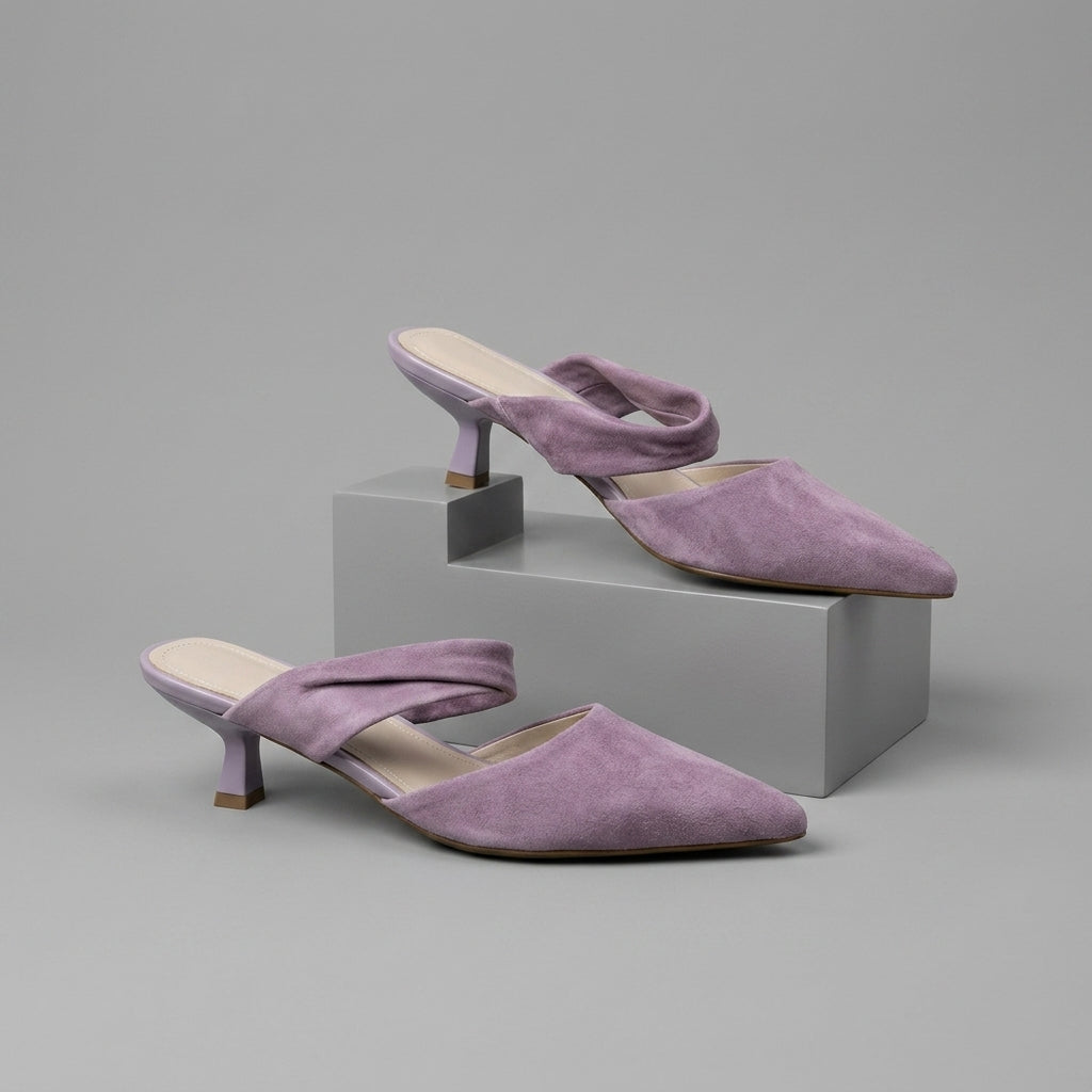 Selene Suede Mule