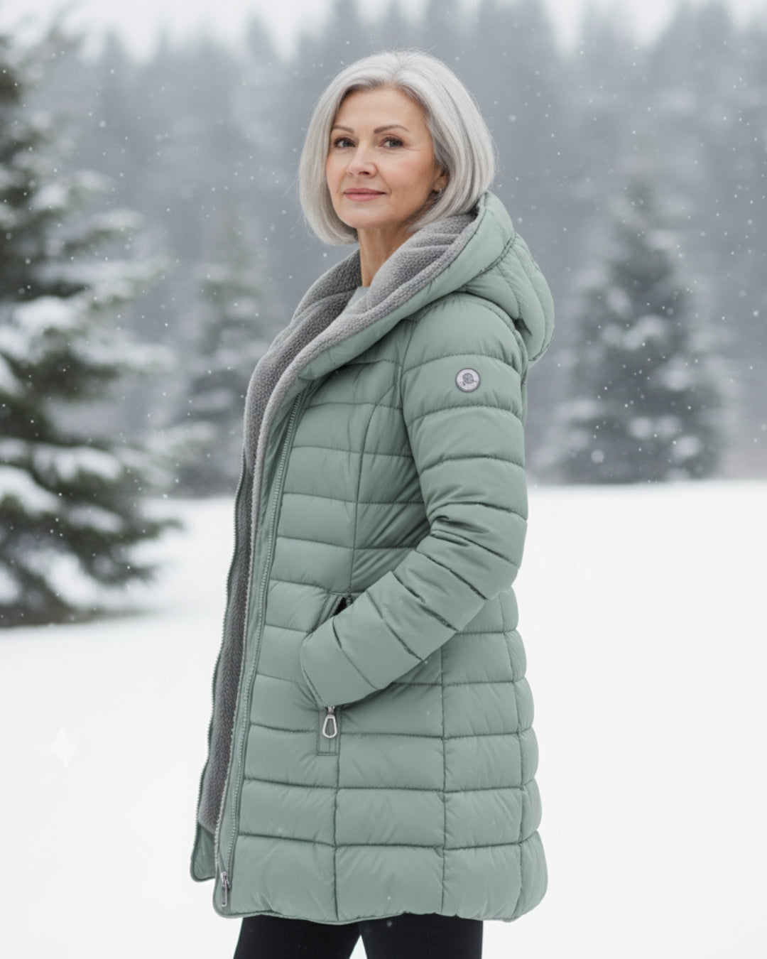 Lavinia™ | Fleece-lined Winter Coat