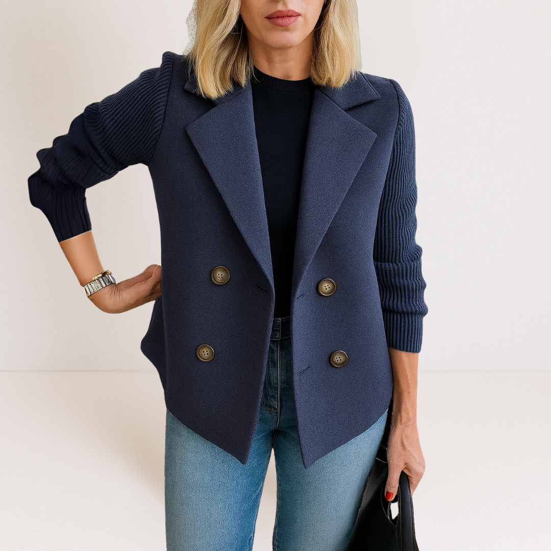 Ella™ | Soft-Blend Knit Blazer