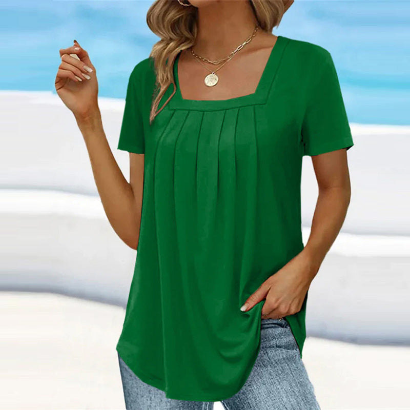 Elle | Pleated blouse