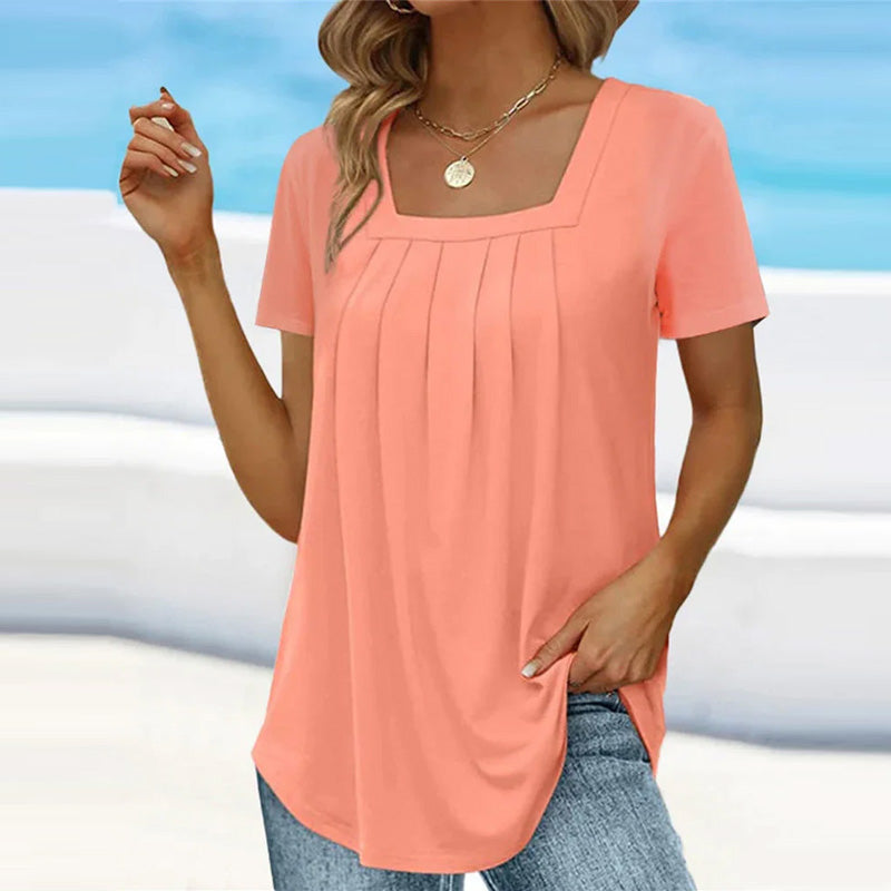 Elle | Pleated blouse