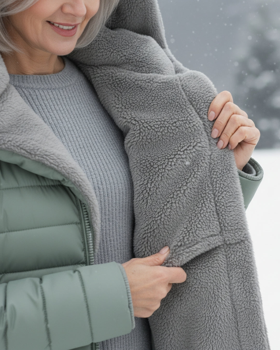 Lavinia™ | Fleece-lined Winter Coat