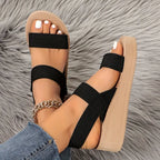 Elle | Flexible wedge sandals