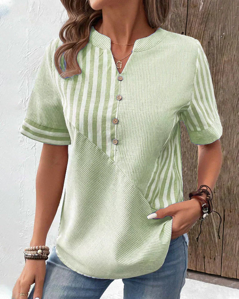 Elle | Elegant striped blouse