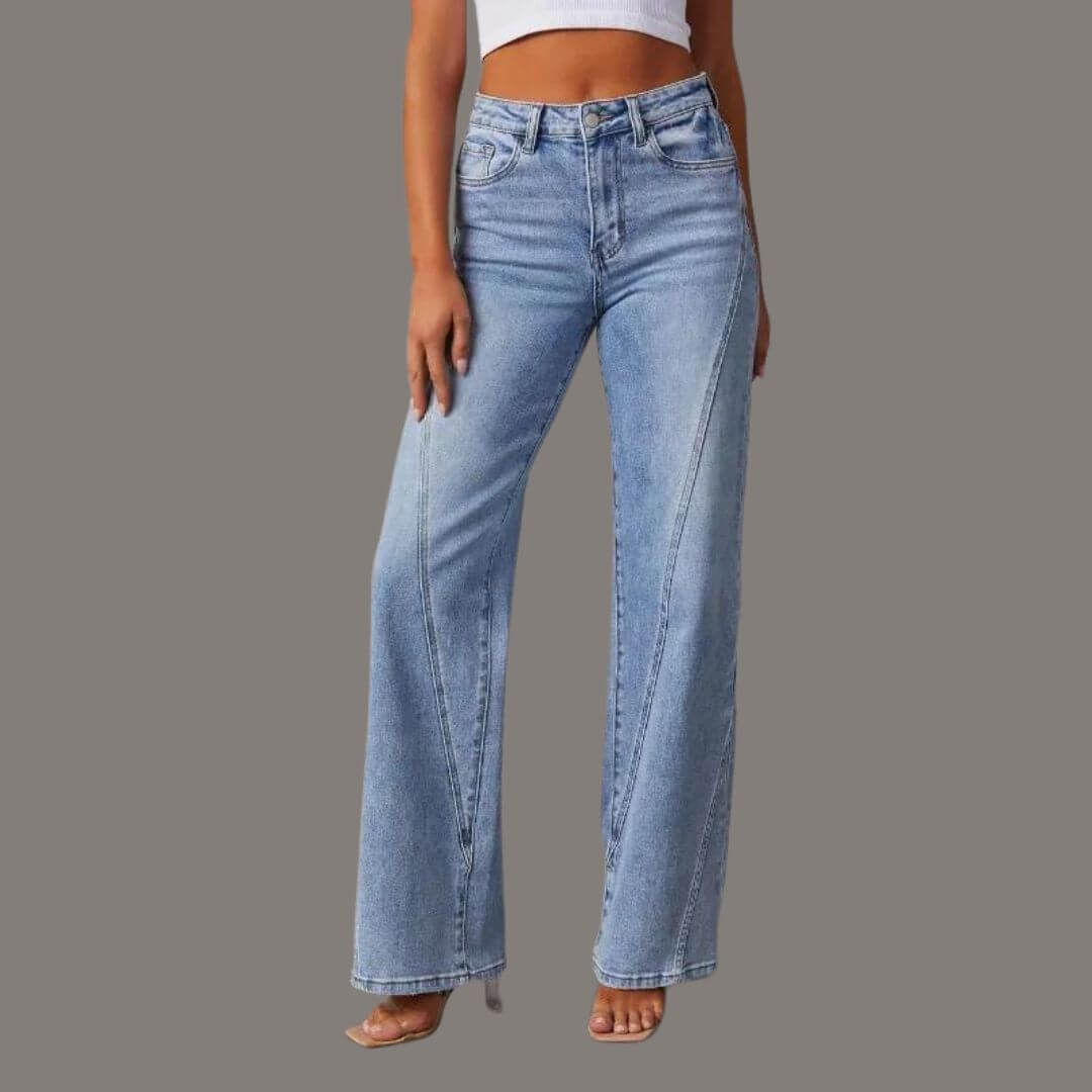 Elle | High-waisted jeans