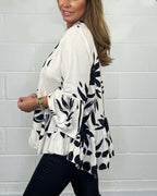 Elle | Longsleeve floral blouse