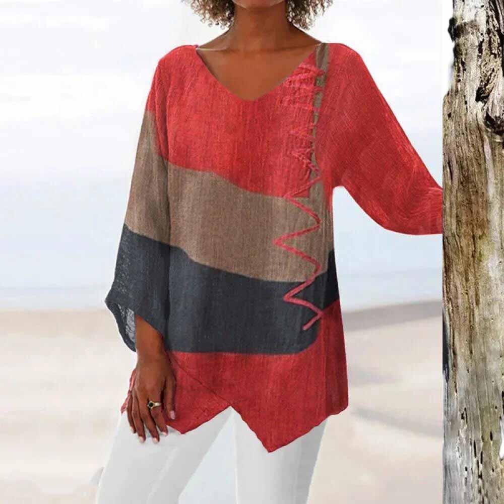 Elle | Abstract blouse