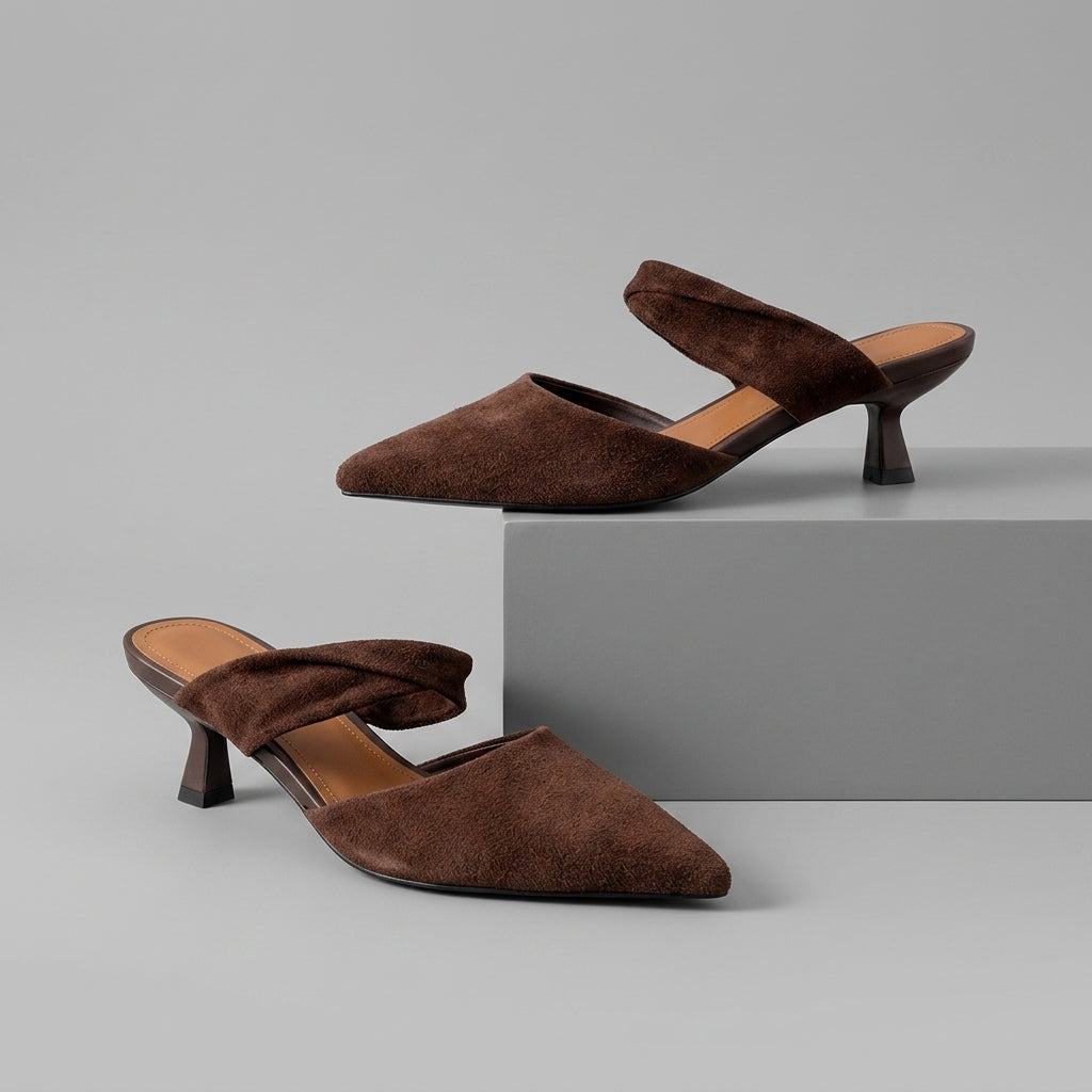 Selene Suede Mule