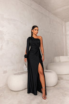 Elle | Satin dress