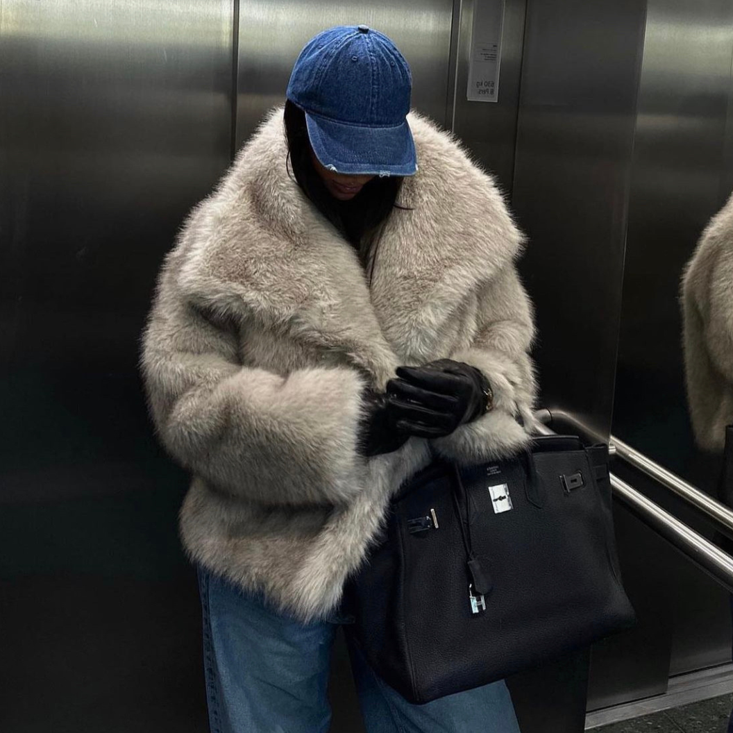 ELLA™ | Luxury Faux Fur Coat