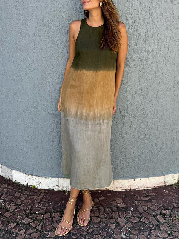 Elle | Modern ombre dress