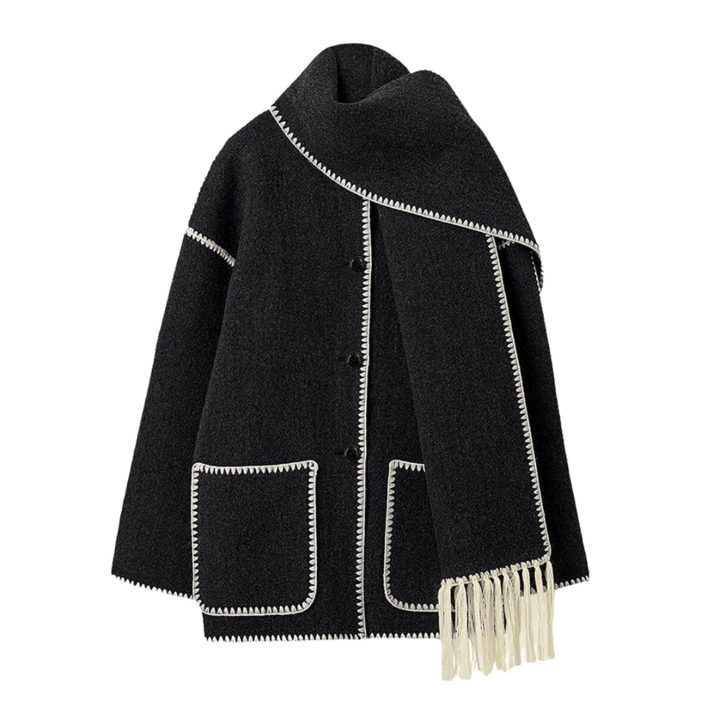 AMALIE™ | Classic Scarf Coat