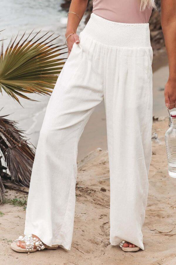 Elle | High-waisted trousers