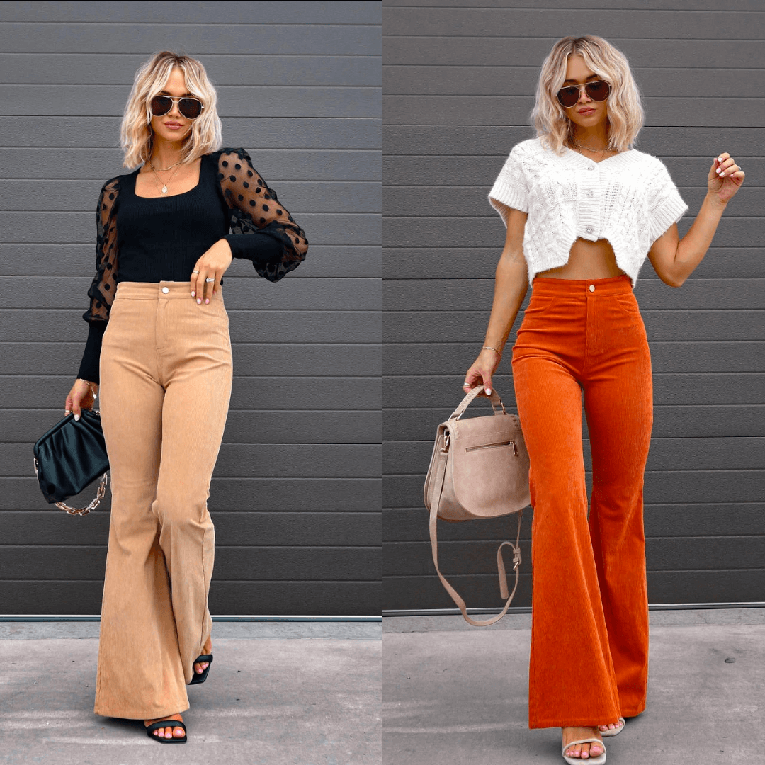 Elle | Corduroy trousers