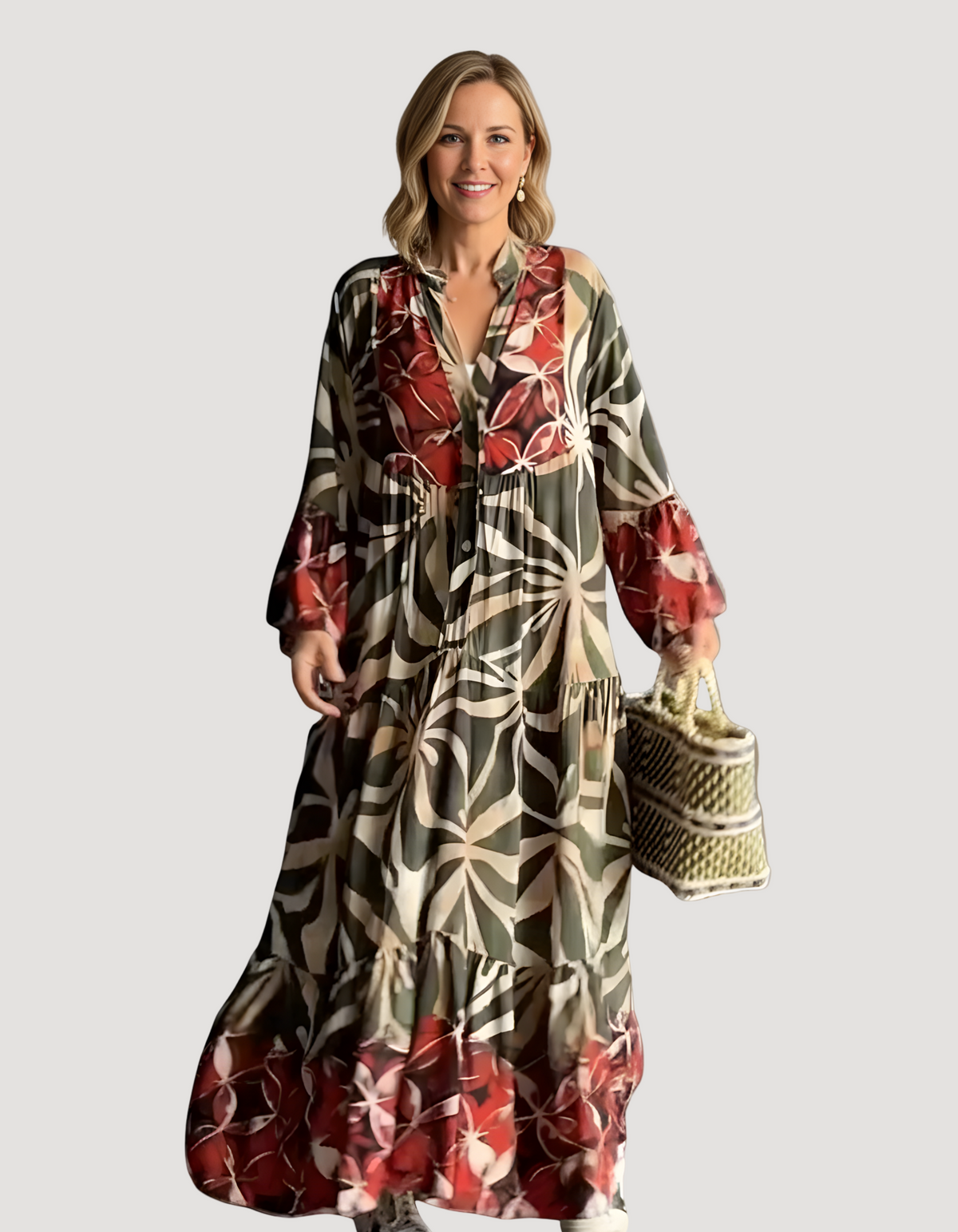 Elle | Flowing boho dress
