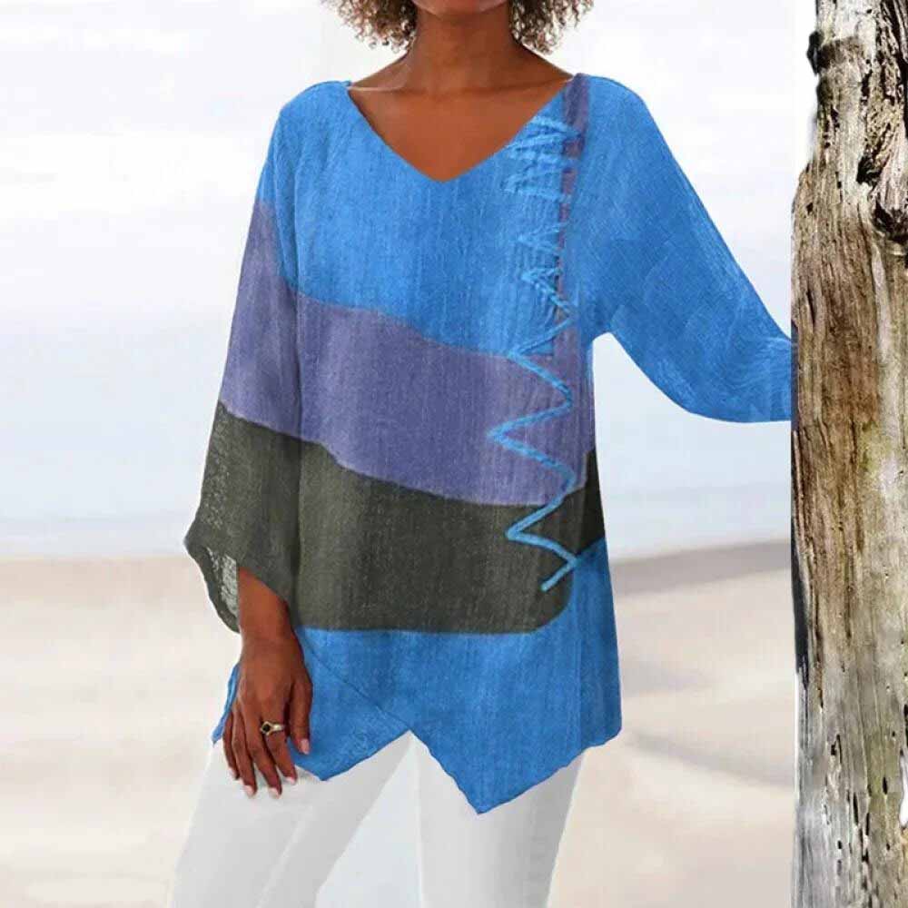 Elle | Abstract blouse