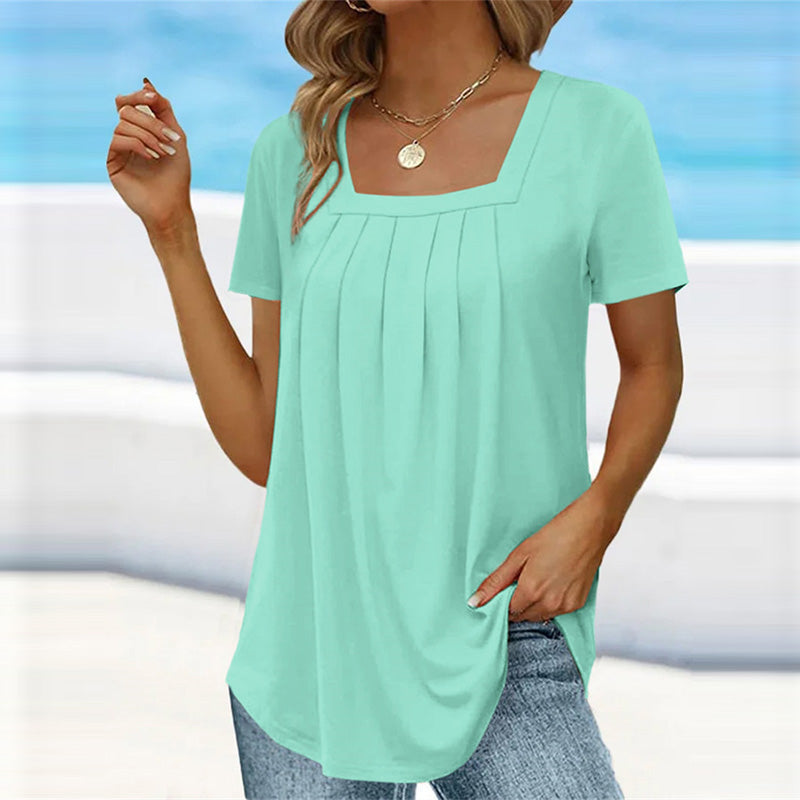 Elle | Pleated blouse