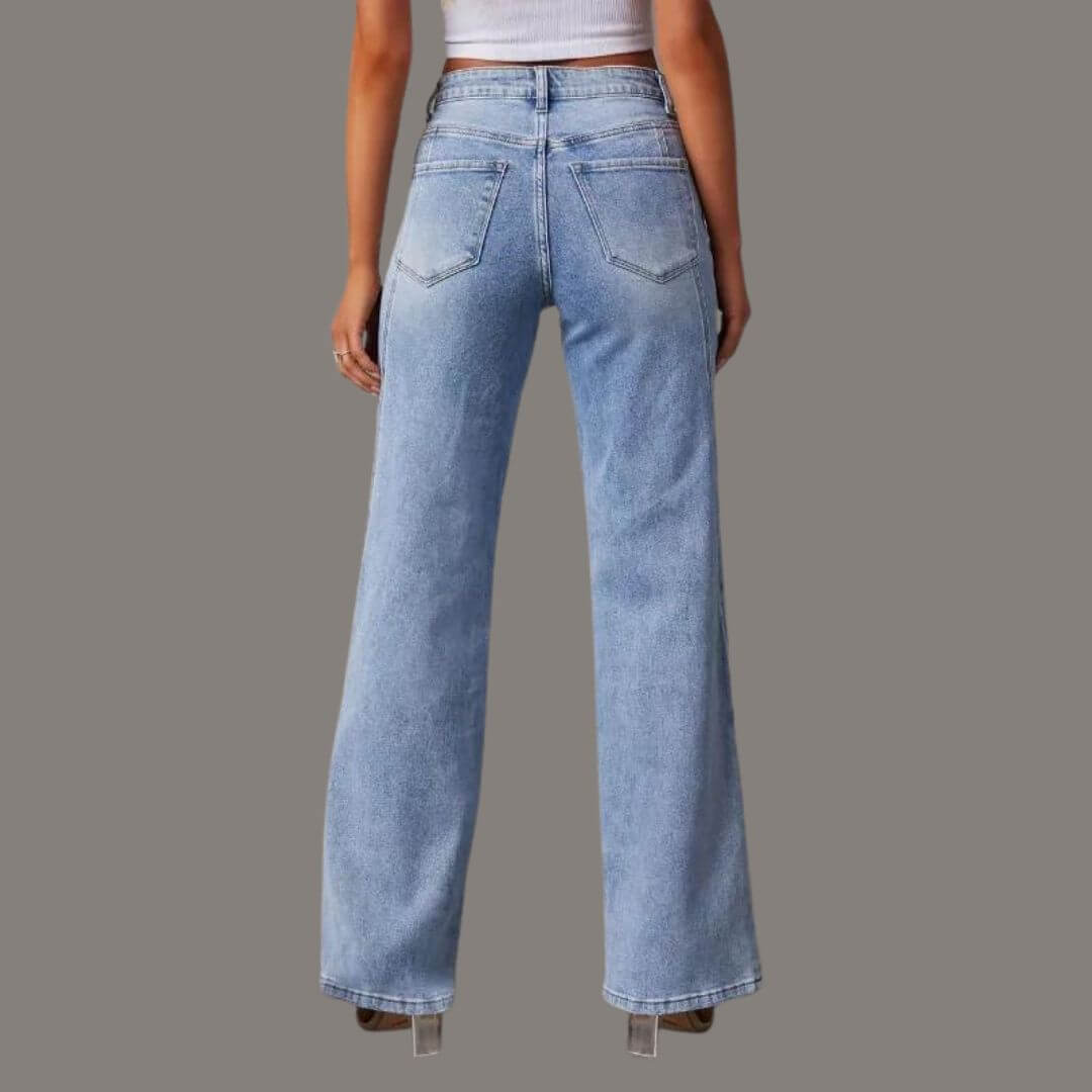 Elle | High-waisted jeans