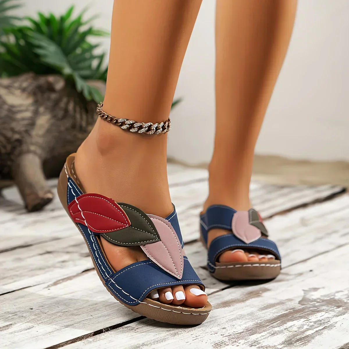 Elle | Supportive nature inspired sandals