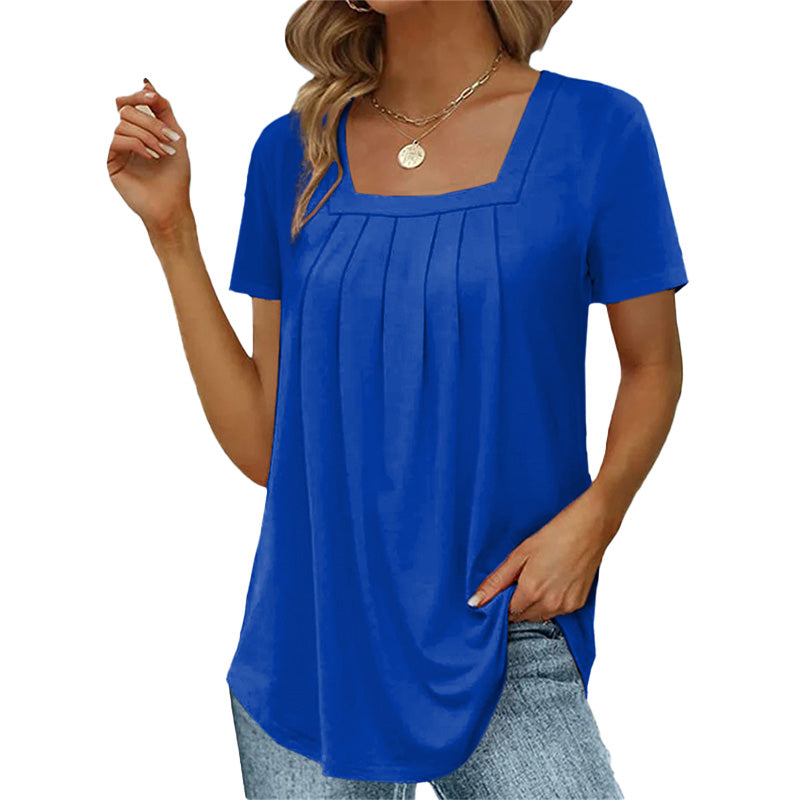 Elle | Pleated blouse