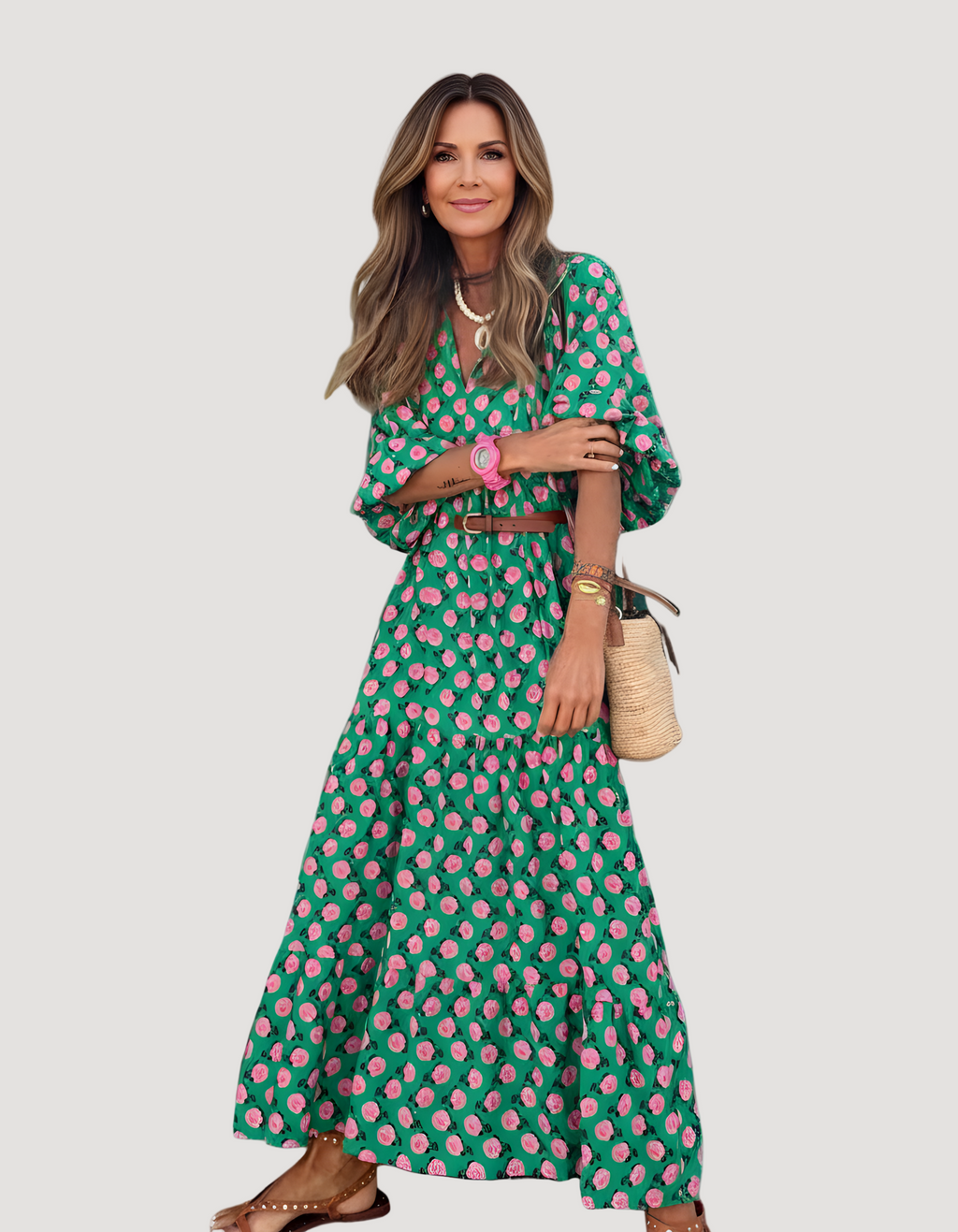 Elle | Maxi dress in boho style