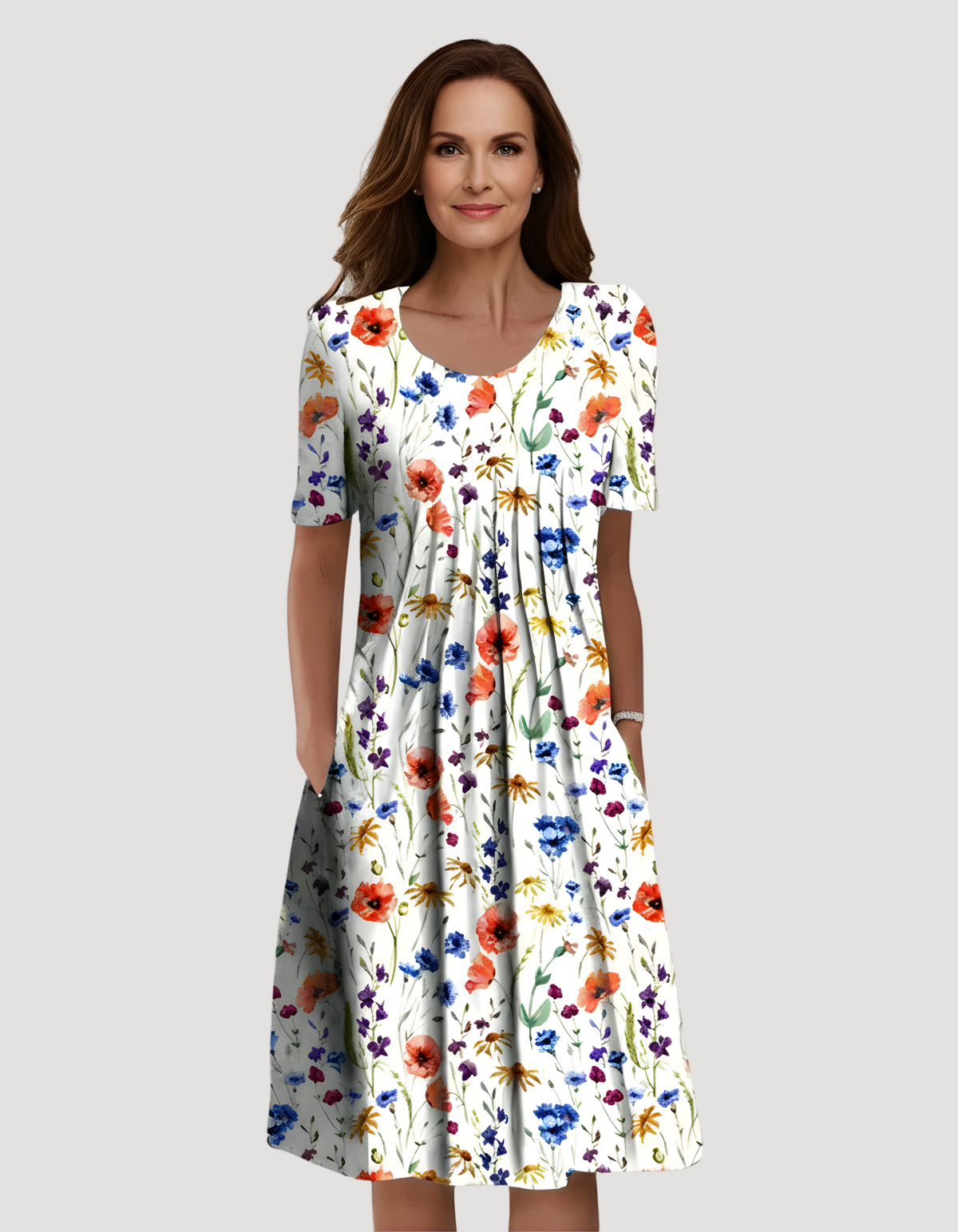 Elle | Casual trendy floral dress