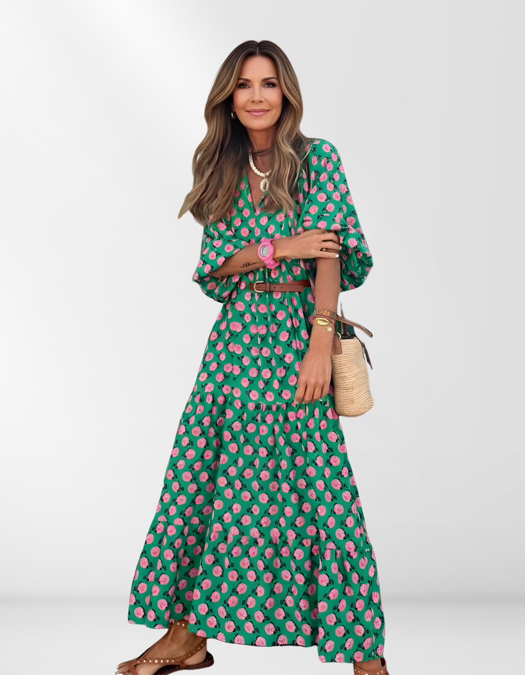 Elle | Maxi dress in boho style