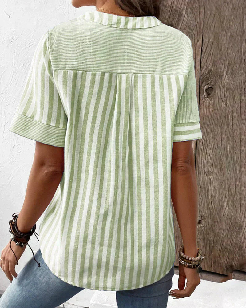 Elle | Elegant striped blouse