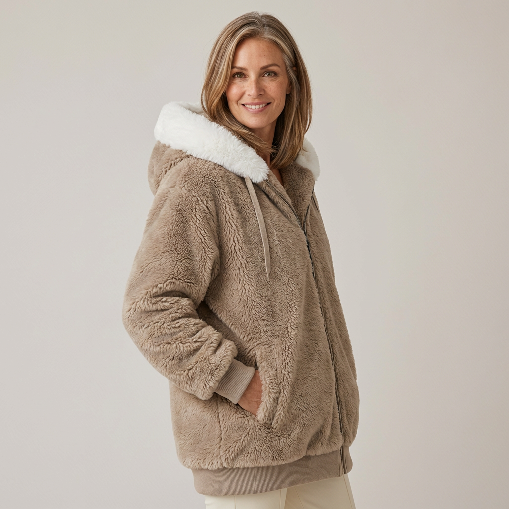 Éliane™ | Soft Hooded Jacket