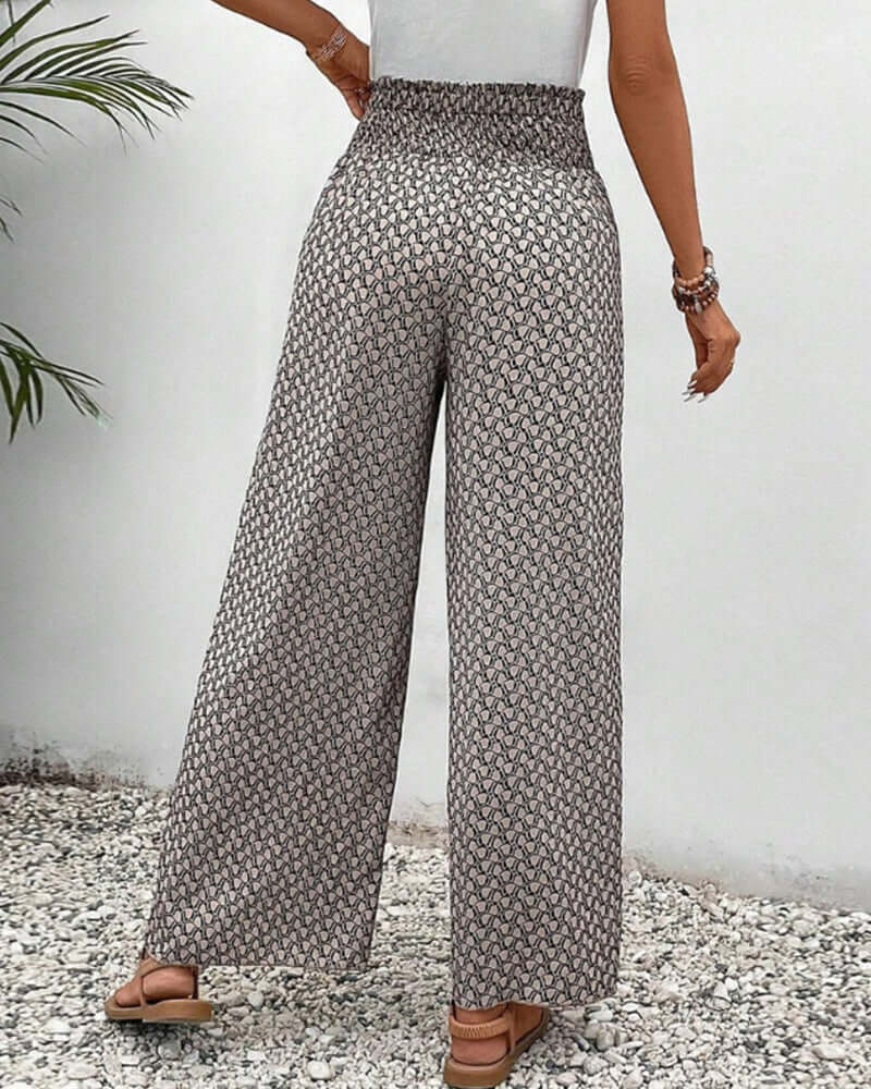 Elle | Elastic trousers
