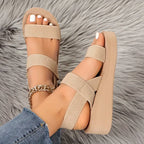 Elle | Flexible wedge sandals