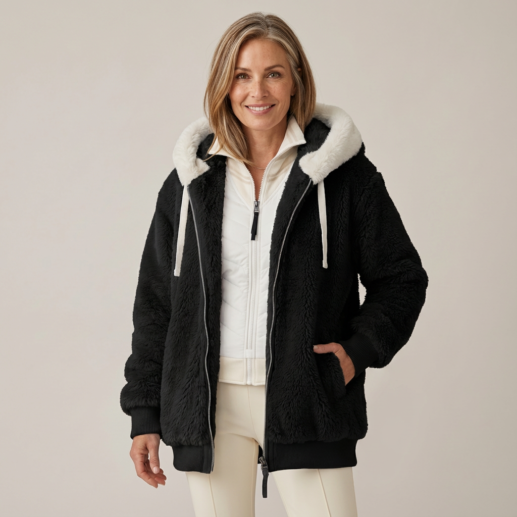 Éliane™ | Soft Hooded Jacket
