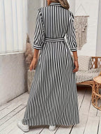 Elle | Chic shirt dress with belt