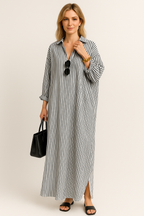 Elle | Relaxed oversized shirt dress