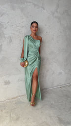 Elle | Satin dress