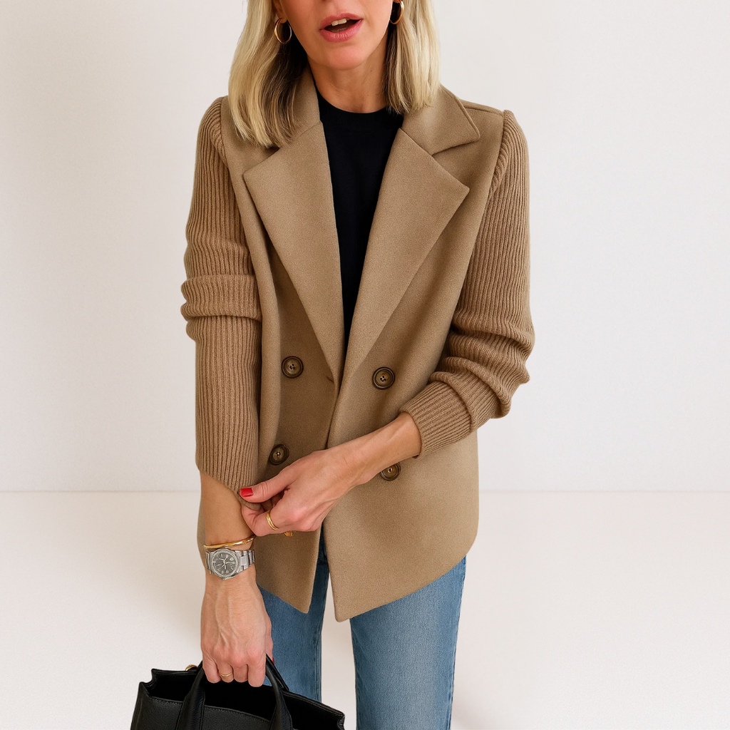 Ella™ | Soft-Blend Knit Blazer
