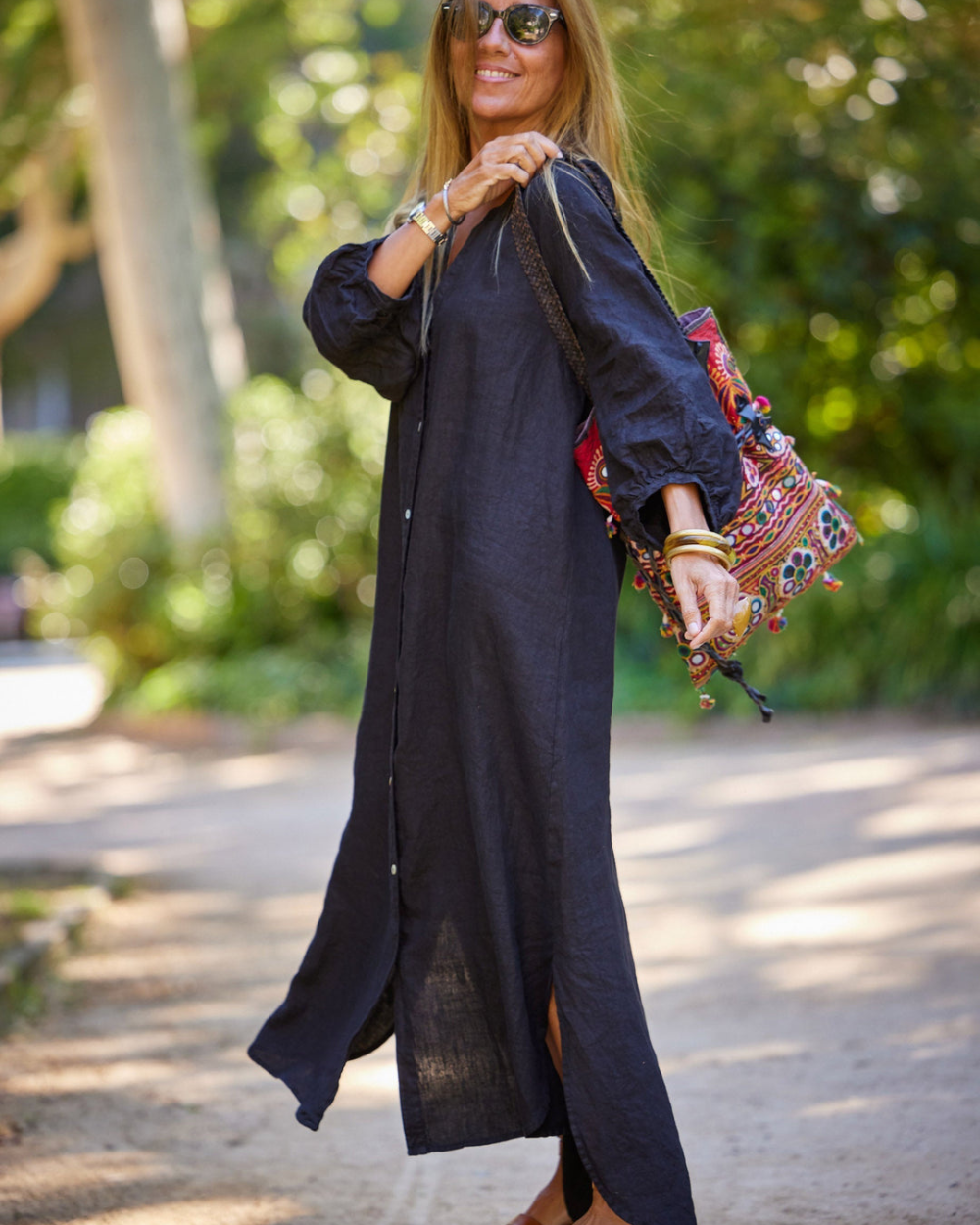 Elle | Lovely light linen dress