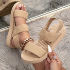 Elle | Flexible platform sandals