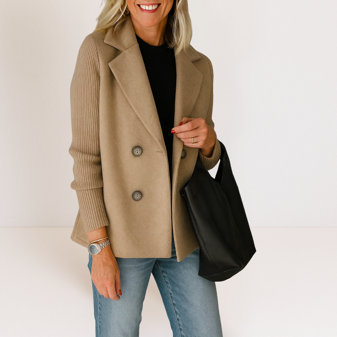 Ella™ | Soft-Blend Knit Blazer