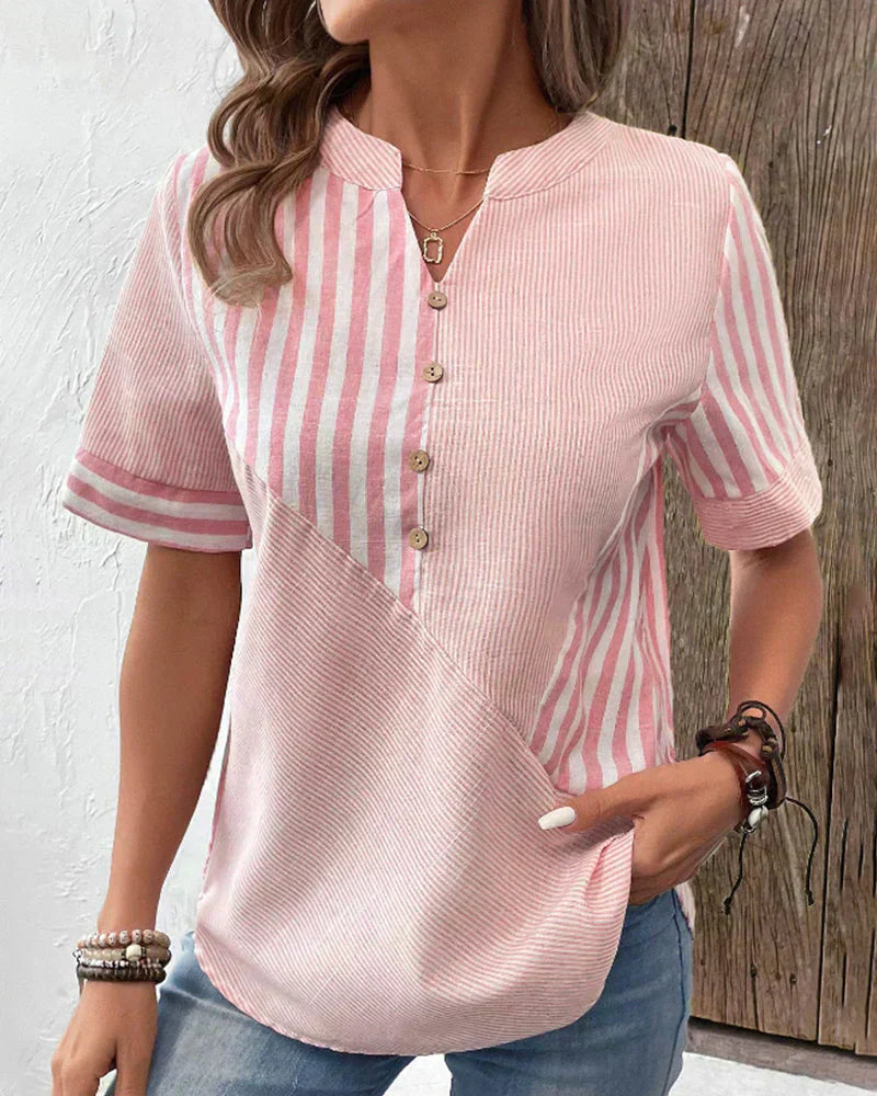 Elle | Elegant striped blouse