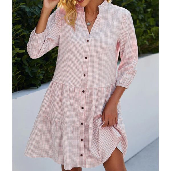 Elle | Checkered summer dress
