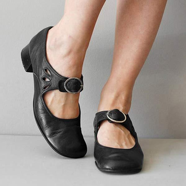 Elle | Classic leather sandals