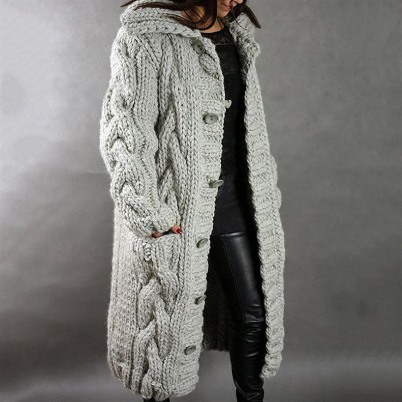 MINA™ | Cozy Cable-Knit Coat